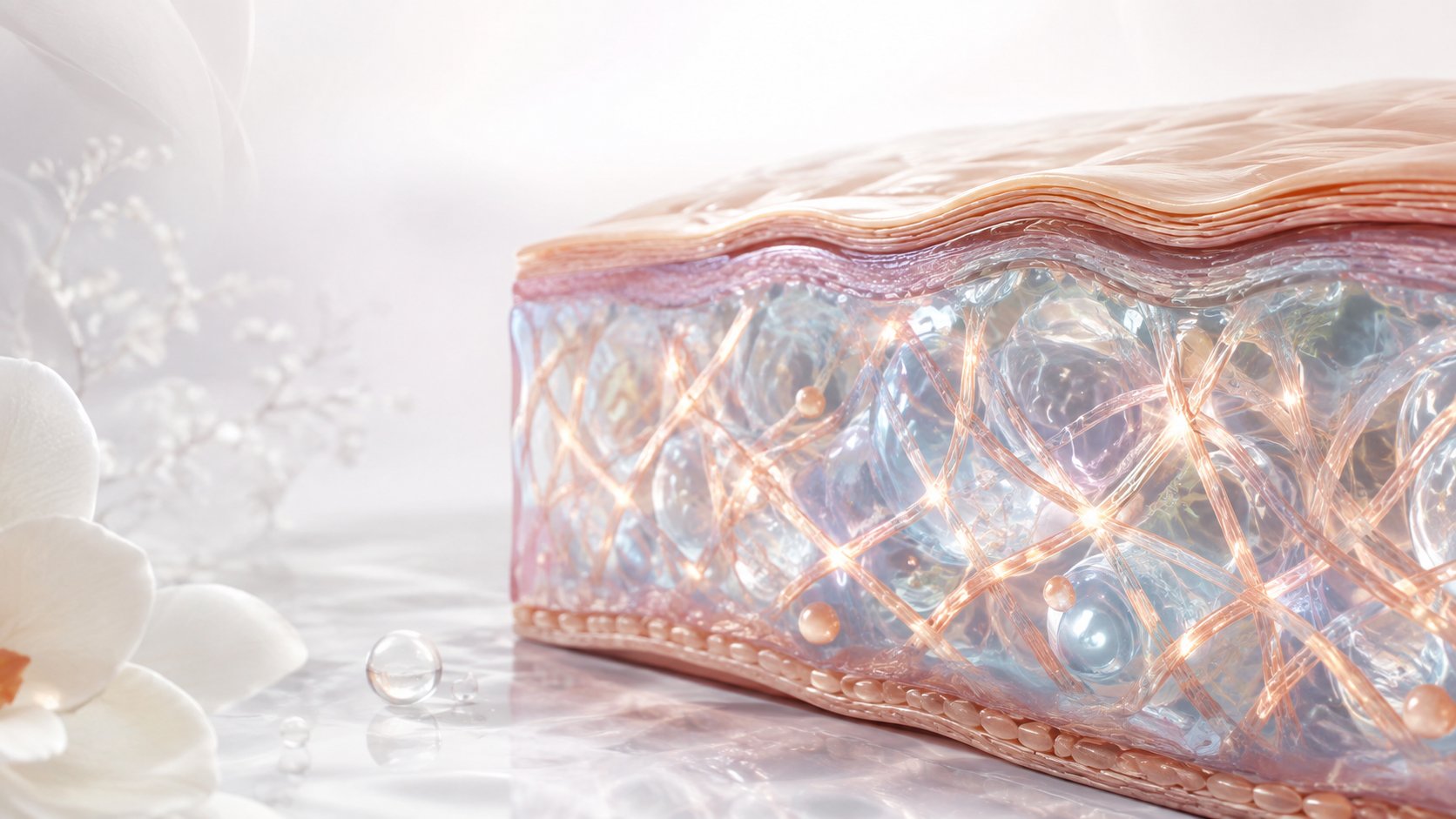 Cơ chế GHK-Cu kích thích sản sinh collagen ở lớp trung bì da