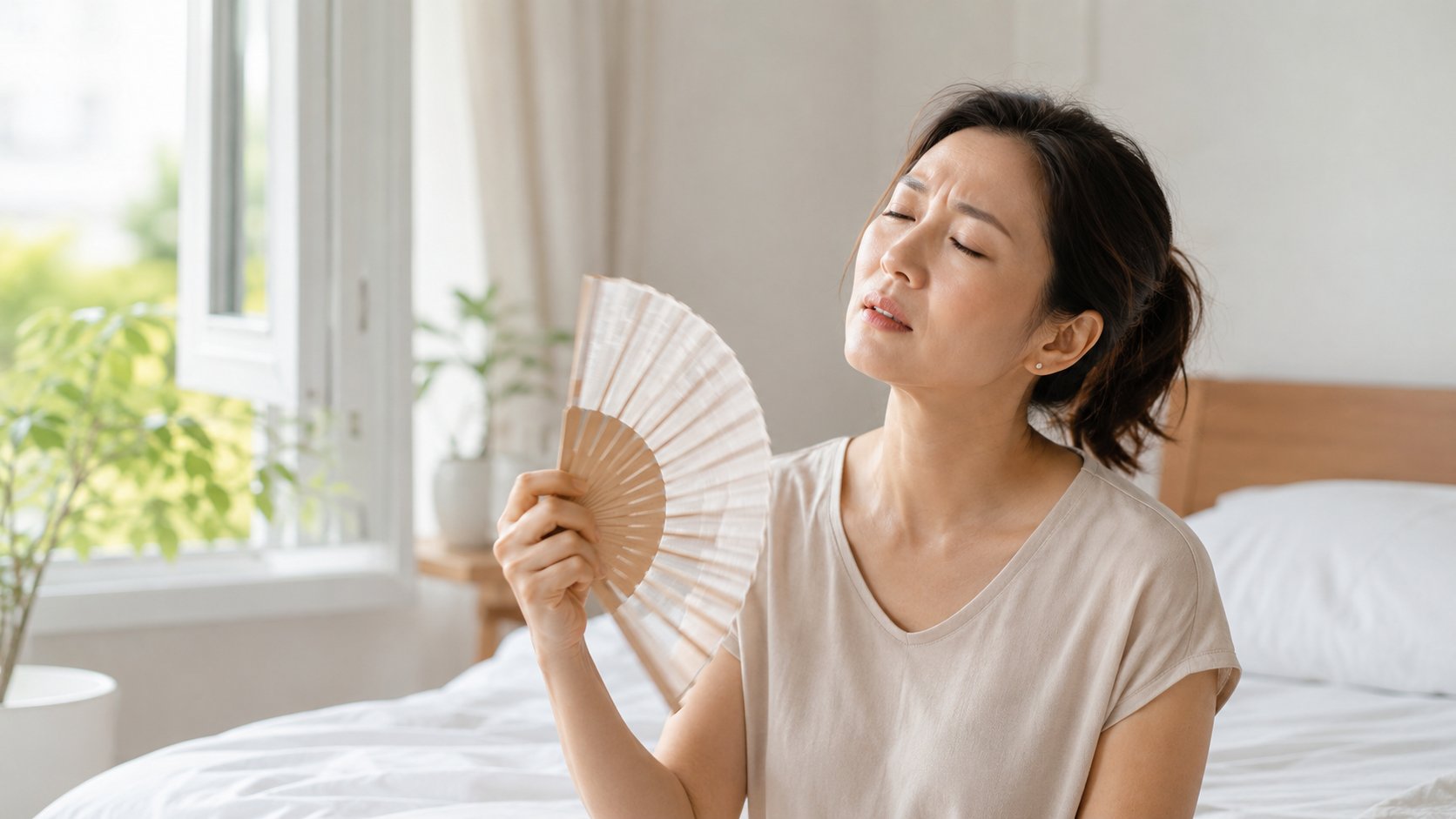 Dấu hiệu bốc hỏa và đổ mồ hôi đêm trong mãn kinh sớm ở phụ nữ