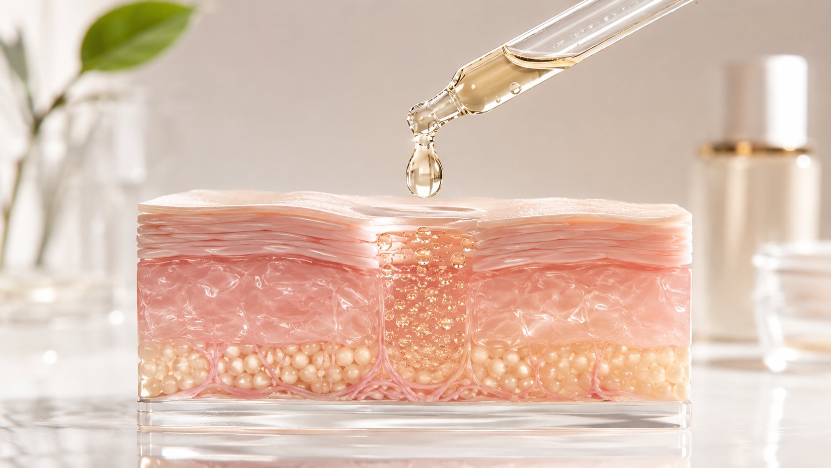 Độ thấm của NAD+ trong sản phẩm skincare