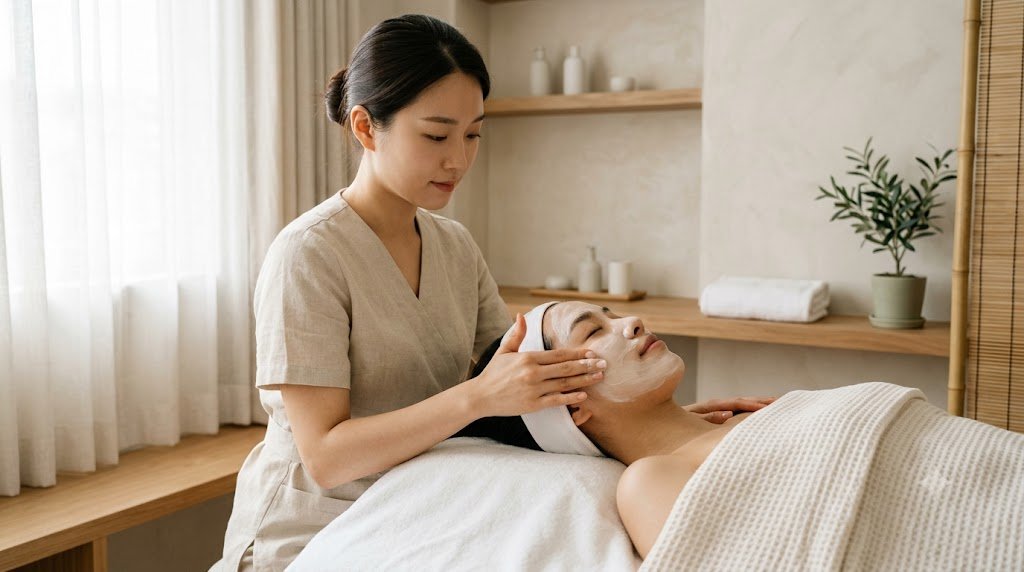 Chăm sóc phục hồi hàng rào bảo vệ da tại spa
