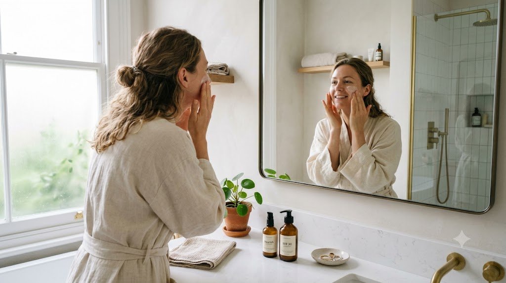 Duy trì chống nắng và dưỡng ẩm cho da sau phục hồi corticoid