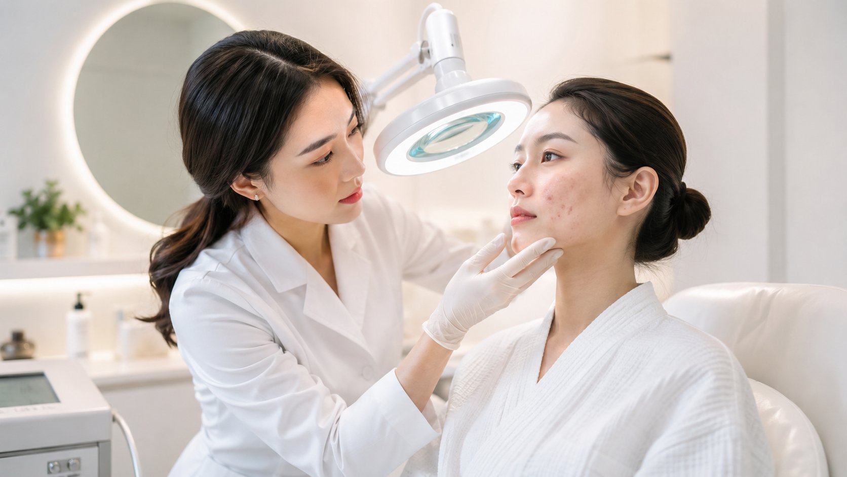 Bác sĩ đánh giá loại sẹo để xây phác đồ điều trị phù hợp