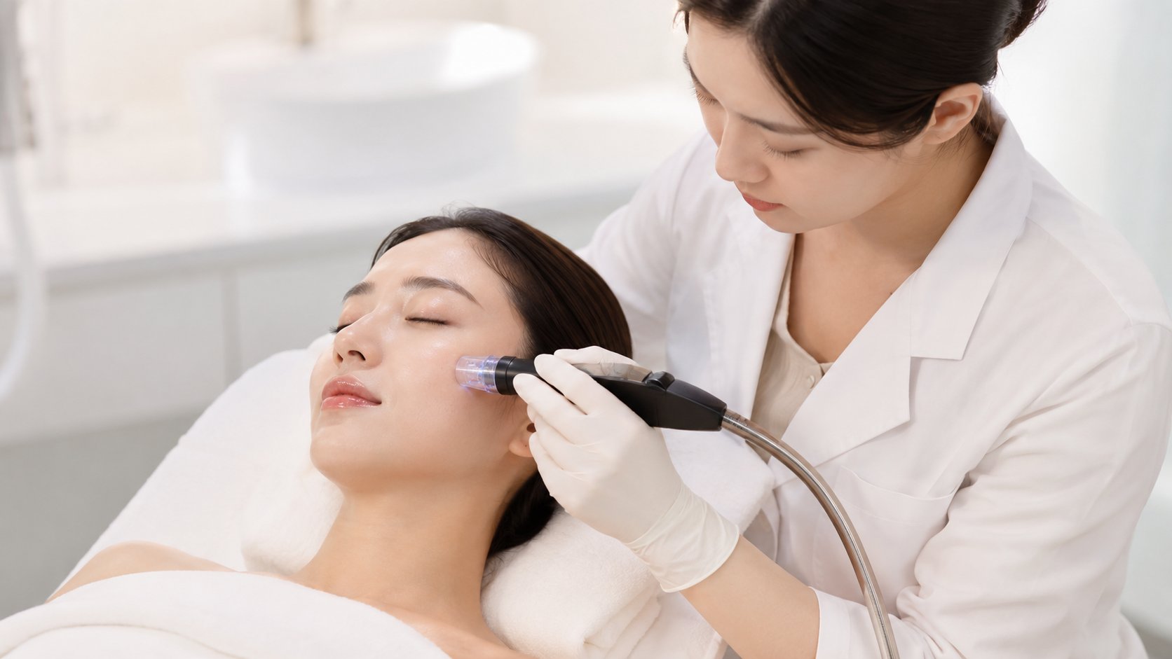 Điều trị nám bằng laser toning tại cơ sở da liễu chuyên sâu Hà Nội