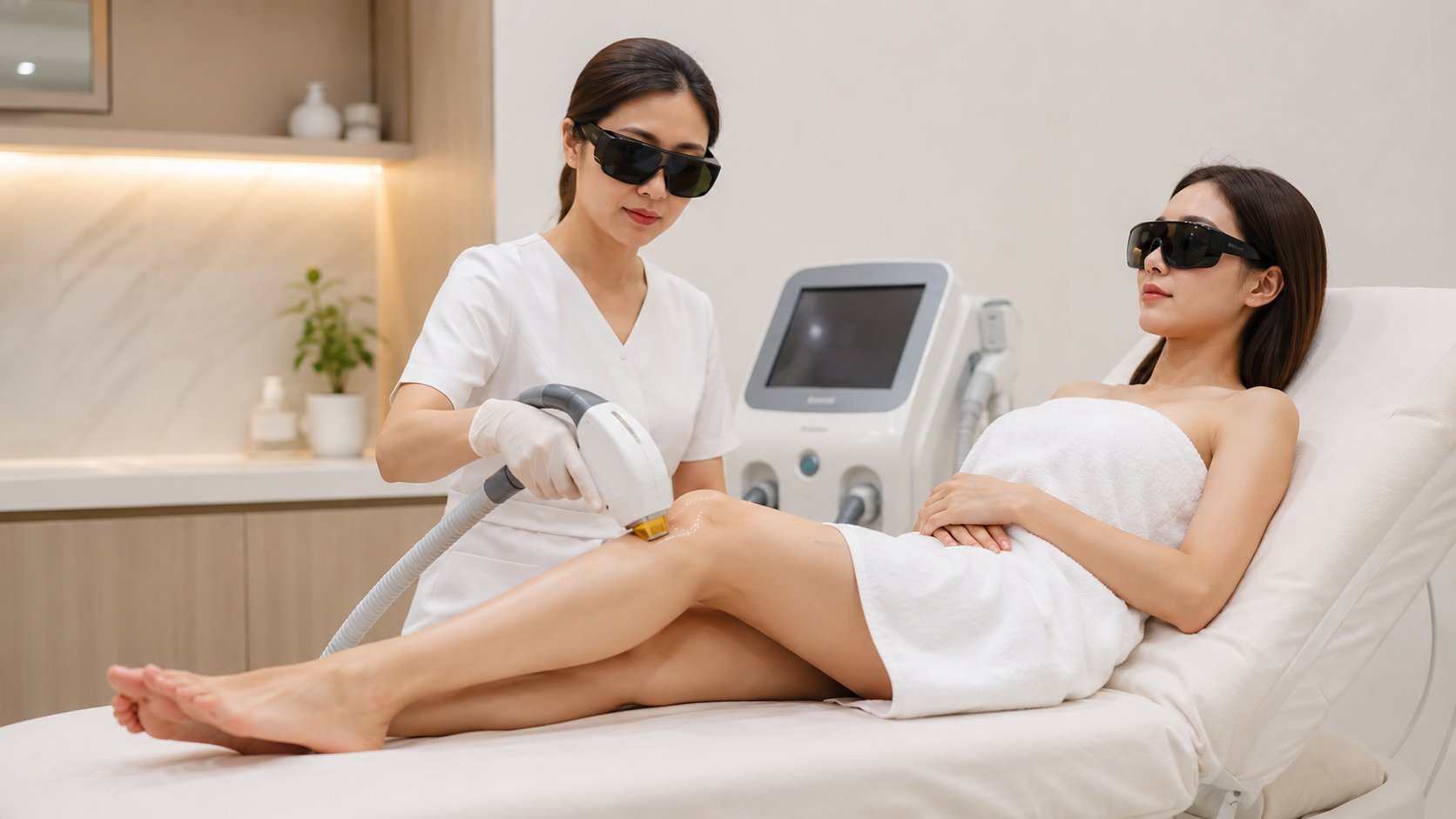 Triệt lông bằng laser diode tại cơ sở uy tín Hà Nội