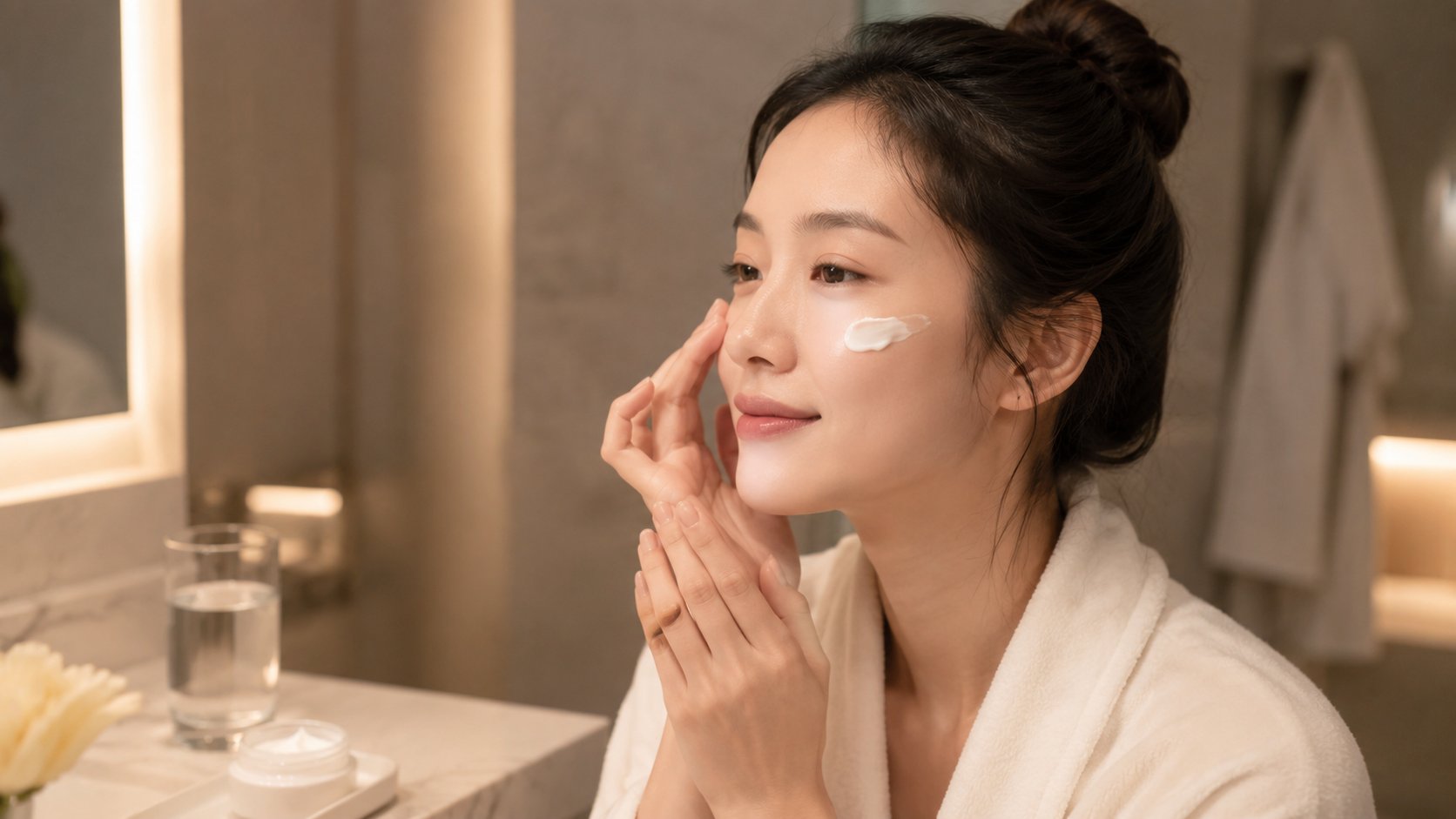 Dưỡng ẩm phục hồi da sau khi uống rượu bia để giảm tác hại