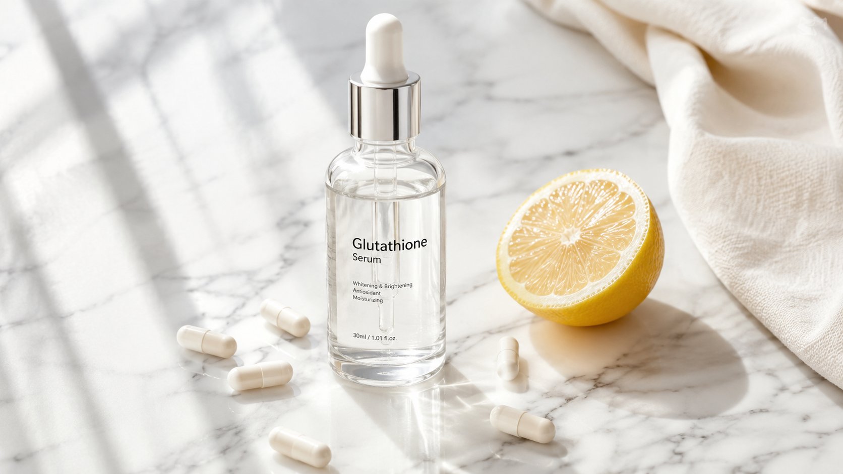 Glutathione Làm Sáng Da: Uống, Tiêm Truyền Hay Thoa — Sự Thật Khoa Học