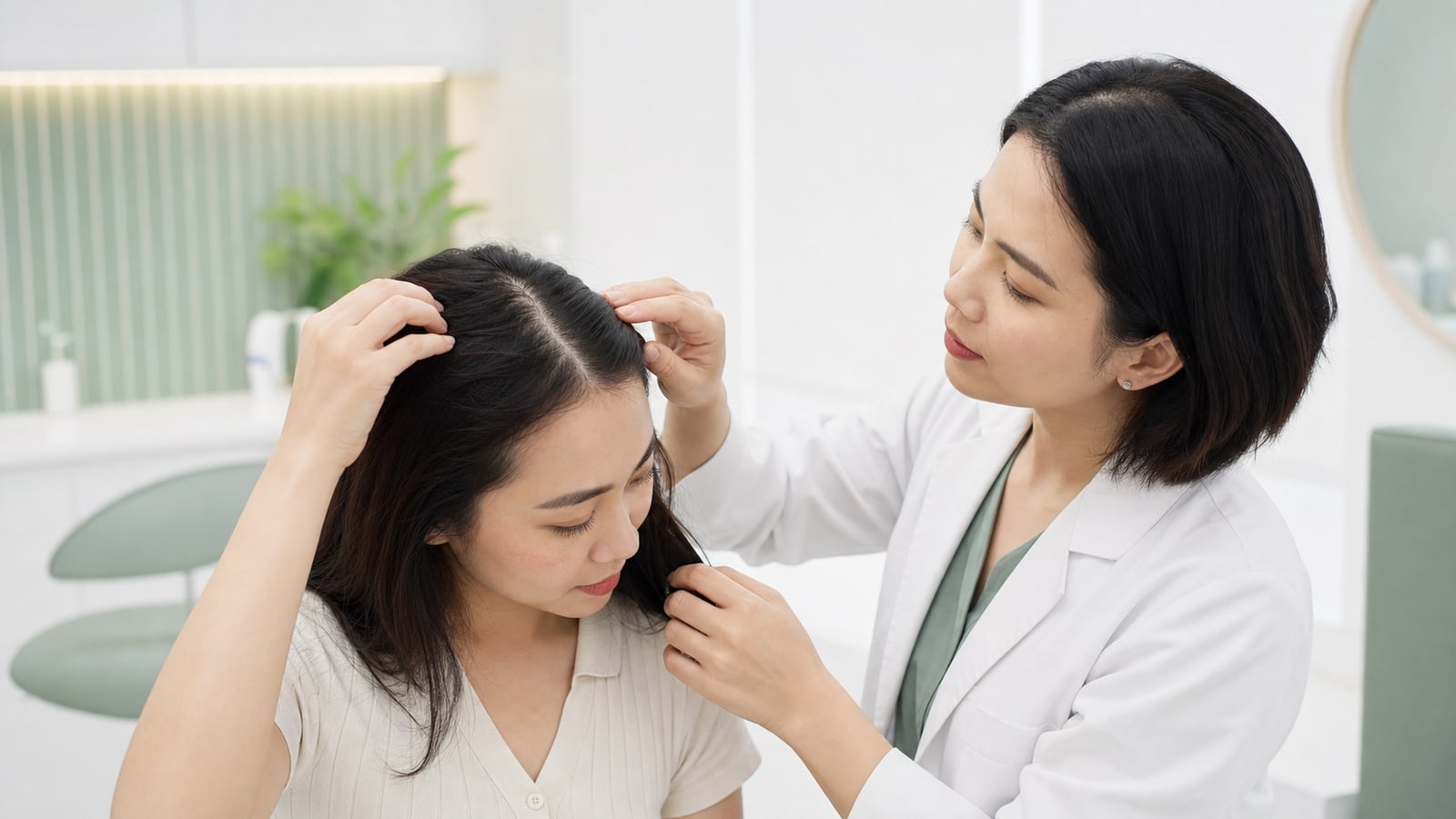 “Mụn da đầu” có phải viêm nang lông? Dấu hiệu gợi ý