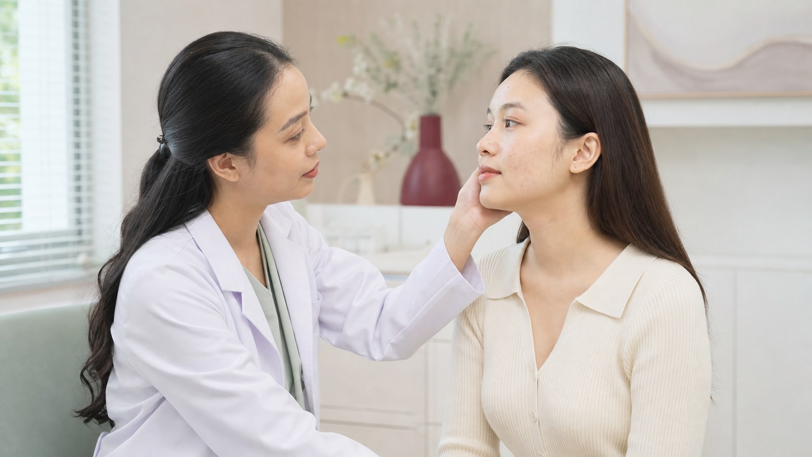 Còn mụn viêm có điều trị sẹo rỗ được không?