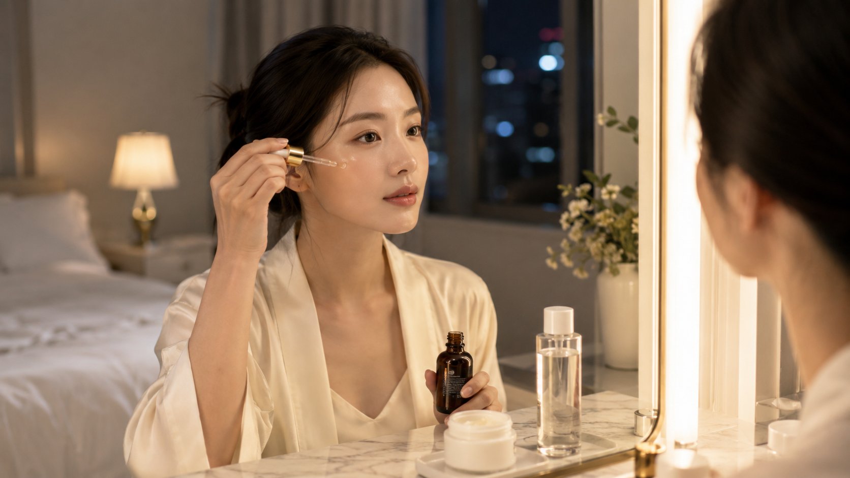 Quy Trình Skincare Ban Đêm Cho Da Nám: 5 Bước Phục Hồi Khi Ngủ