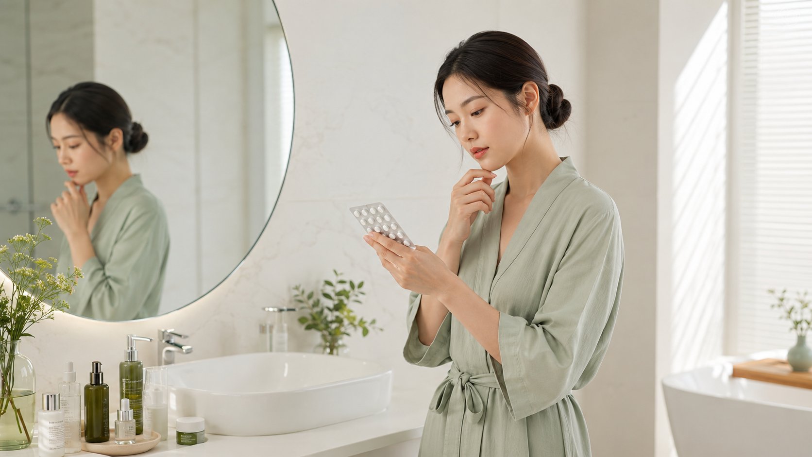 Thuốc tránh thai và ảnh hưởng lên da, tóc và sức khỏe nội tiết phụ nữ